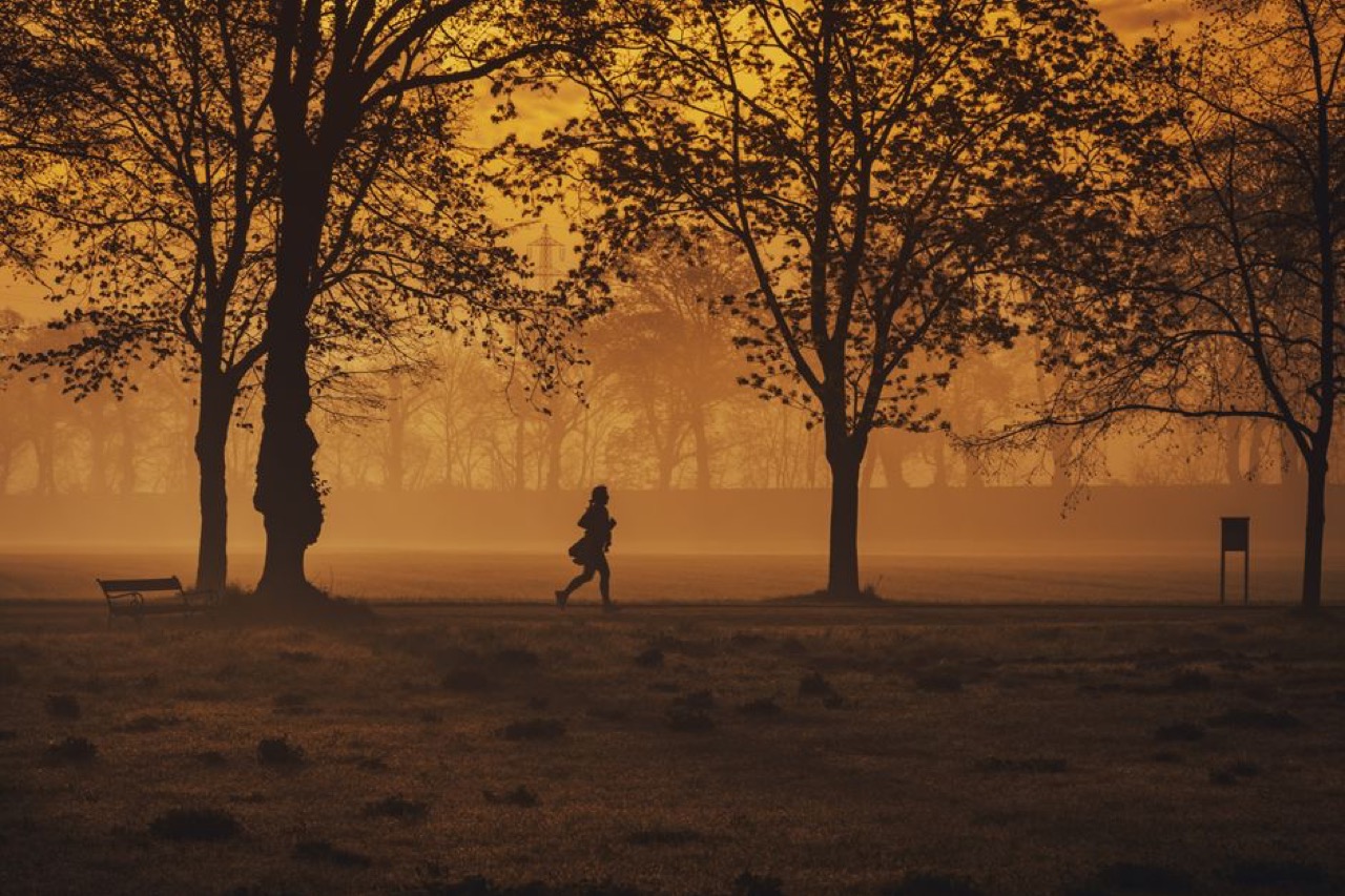 Person jogging sunrise - How does medical aid work in South Africa?