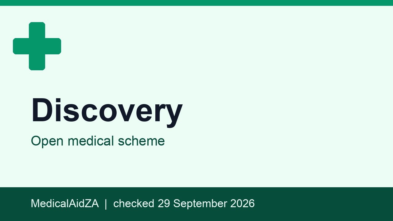 Discovery: open medical scheme, MedicalAidZA review