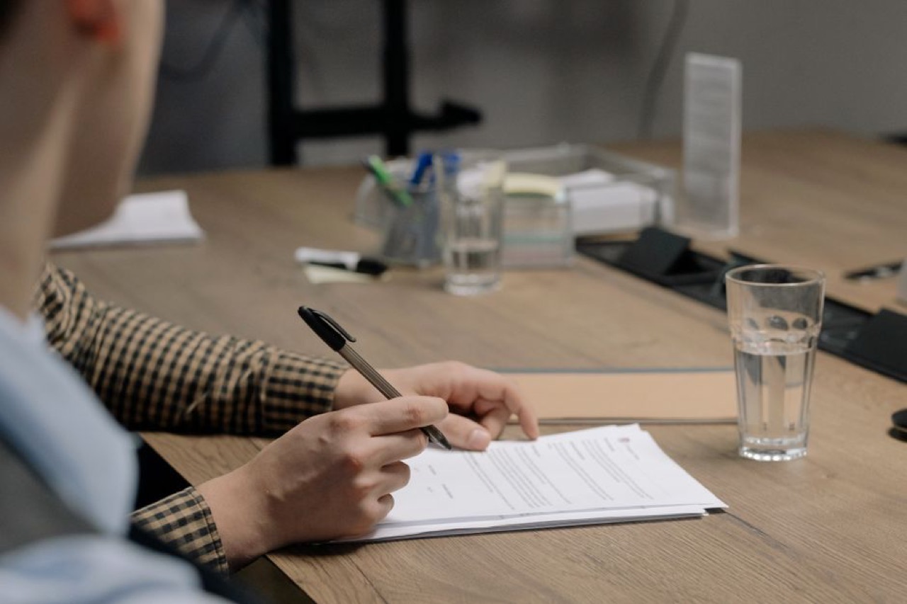 Signing documents desk - Hospital pre-authorisation request letter template